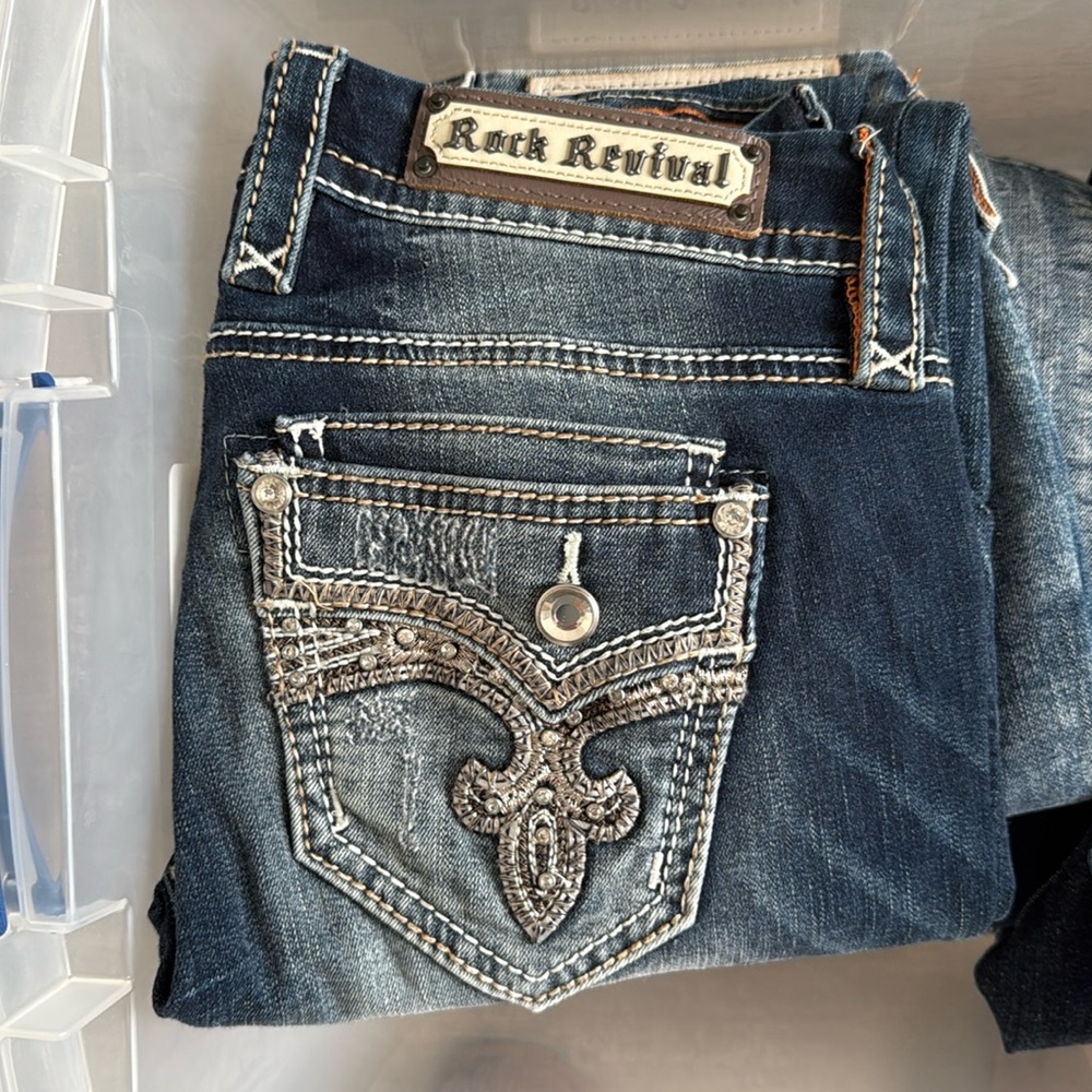 Women’s rock revival jeans